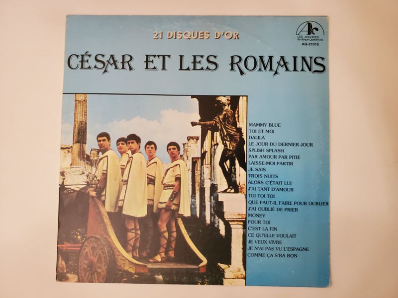 C?sar et les Romains 21 Disques D'Or vinyl record